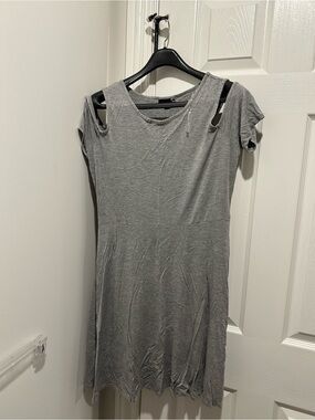 Sears Gray Casual Tee Top